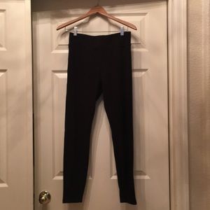 Black leggings. Size M. Worn once.